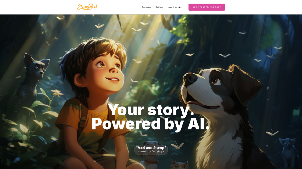 StoryBook AI | The AI-Powered Story Generator